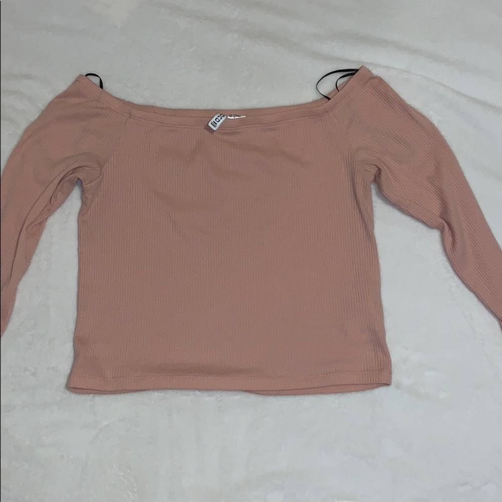 off the shoulder crop top